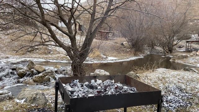 ???Супер вкусный кебаб из индейки на природе??? 4k #шашлык #индейки смотреть онлайн