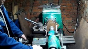 токарная работа, круг из листа