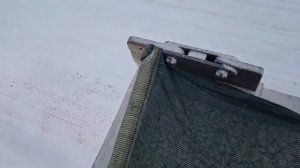 Утро начинается с разминки.Полог своими руками,для самосвала шакман Х3000.