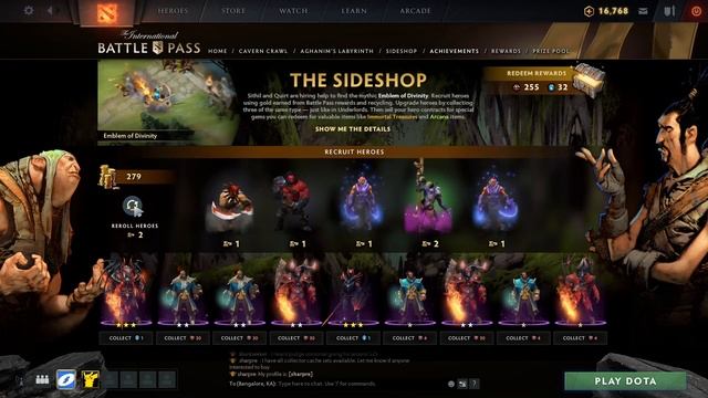 Dota 2 - Sideshop Tips & Tricks to Earn Blue Gems | Random Arcana Redemption | TI 10 Battlepass 202 смотреть онлайн