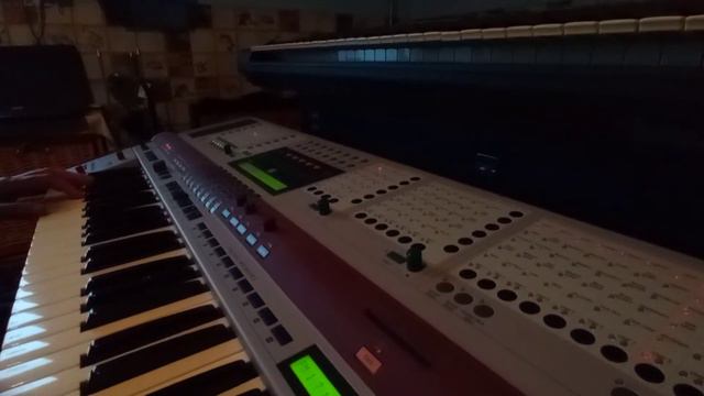 Improvisation Hohner Adam und GEM WK3 Keyboards смотреть онлайн