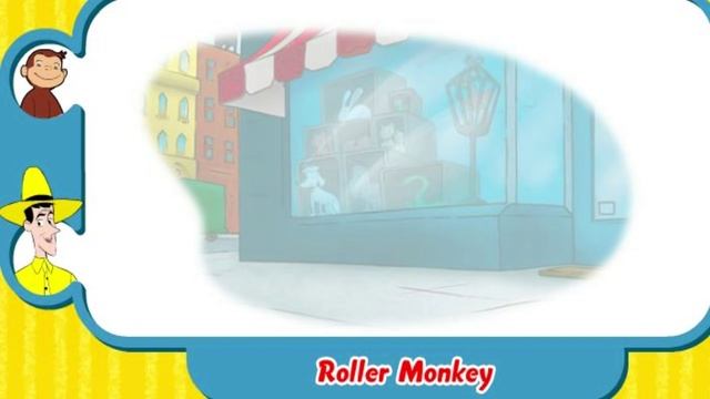 Curious George Roller Monkey - Curious George Games смотреть онлайн