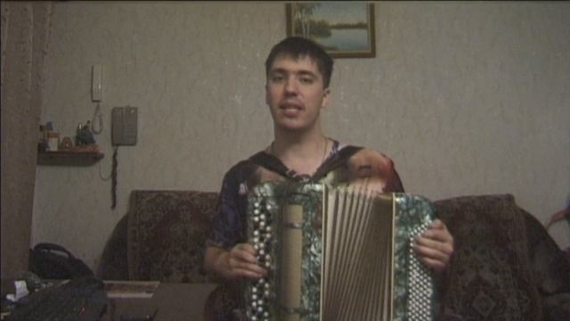 Весёлая зажигательная песня "Кудри белые" под баян смотреть онлайн