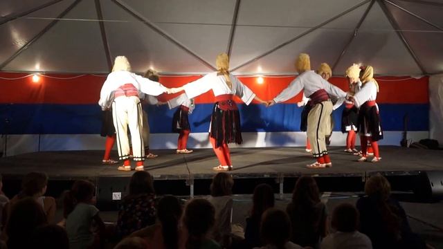 SerbFest 2016, Gracanica Serbian Folk Dance Ensemble of Boston, Vlaske Igre смотреть онлайн