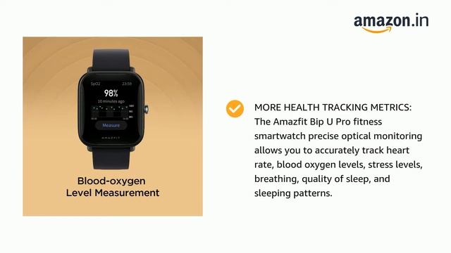 Amazfit Bip U Pro Smart Watch with Built-in Alexa, Built-in GPS, 9-Day Battery Life, Fitness Tracke смотреть онлайн