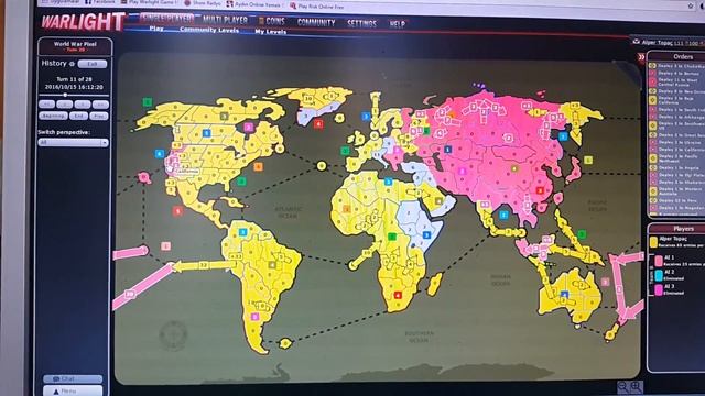 Warlight - World War Pixel смотреть онлайн