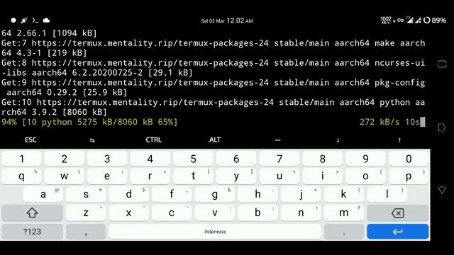 Tutorial Setup Termux Untuk Menjalankan Script PHP dan Python + Trik Termux смотреть онлайн