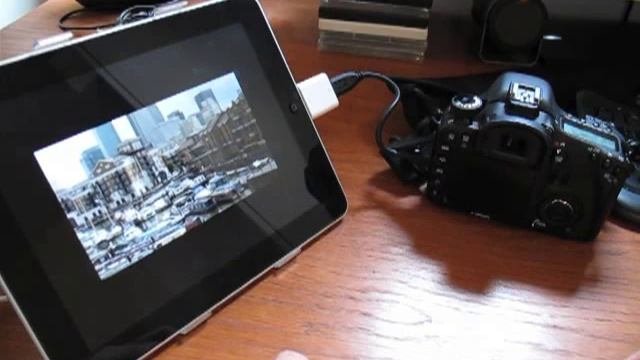 iPad with iOS 5 beta with Canon 7D смотреть онлайн