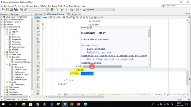 Sistema de Ventas en Java Web - Patron MVC y MySQL - Buscar Cliente смотреть онлайн