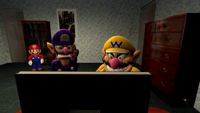 [Gmod remake] Ghost caught on tape with Wario and Waluigi смотреть онлайн