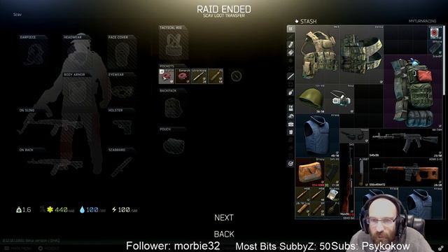 Novice Tarkov EP83 Scav Runs in Interchange смотреть онлайн