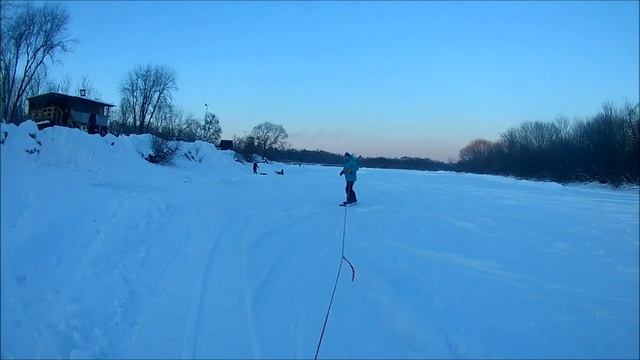 _Буран_  + сноуборд  _ Snowmobile + Snowboard (2)