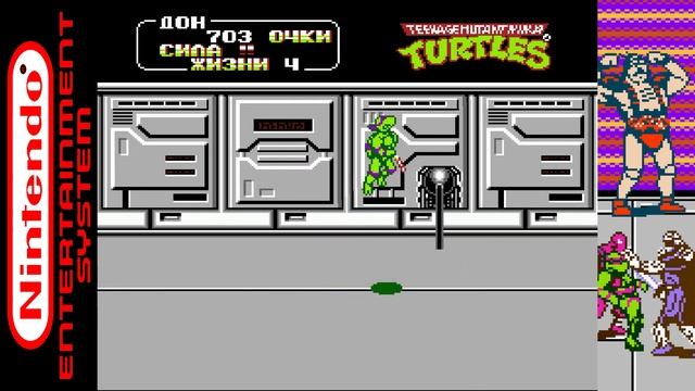 ХОРОШИЙ БОСС - МЁРТВЫЙ БОСС! ⇉Teenage Mutant Ninja Turtles II - The Arcade Game⇇ #2 (NES) ФИНАЛ! смотреть онлайн