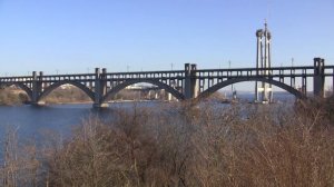 мост Преображенского. Запорожье