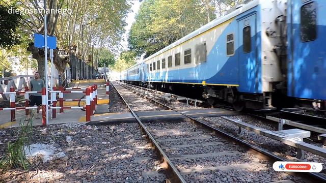 Tren N°267 El Cordobés con GT22 A923 por Malaver rumbo a Cordoba смотреть онлайн