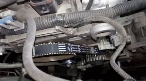 Как заменить ремень ГРМ на рено сандеро.