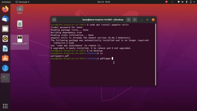 How to Convert Pdf to Jpg in Ubuntu 20.04 смотреть онлайн