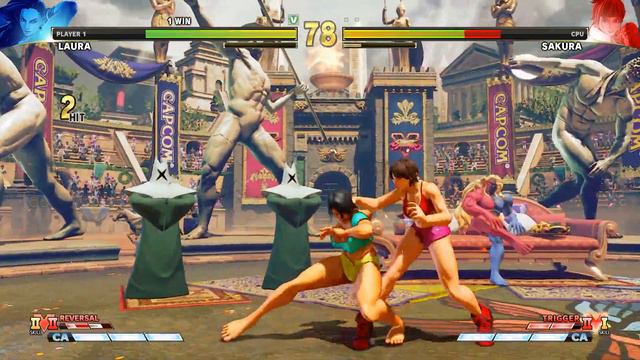 Street Fighter V: CE Laura vs Sakura PC Mod #2 смотреть онлайн