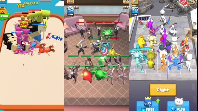 Merge Master Rainbow Friends Vs Merge Monster Rainbow Friends Vs Merge 100 Doors Part 7 Gameplay смотреть онлайн