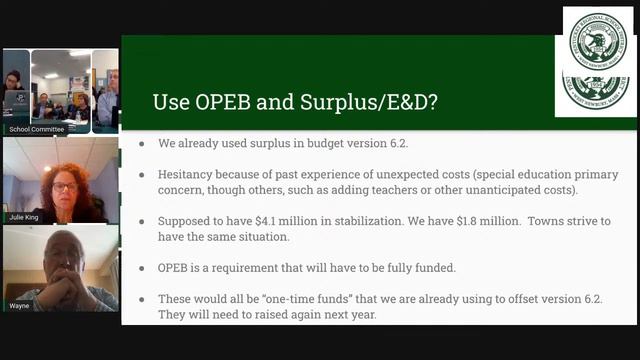 School Committee Meeting - May 10, 2022 смотреть онлайн