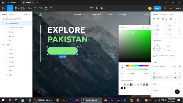 Travel Web Design in Figma | Beginners Tutorial смотреть онлайн