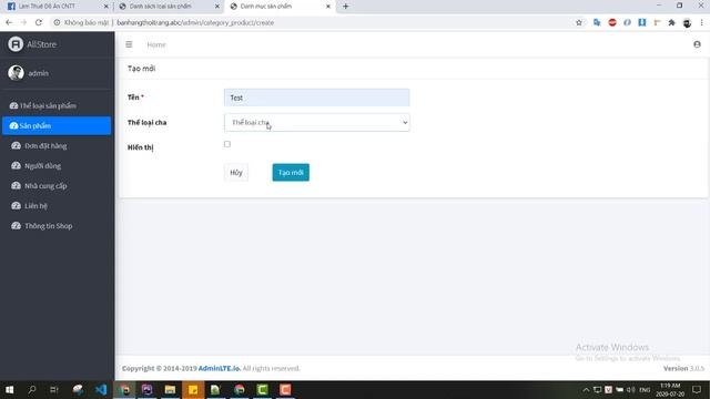 Giới thiệu đồ án website bán hàng thời trang chuẩn seo xây dựng bằng php mysql смотреть онлайн
