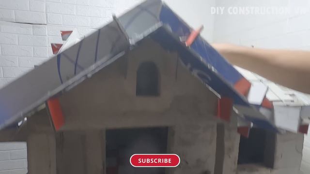 HOW TO MAKE A ROOF FOR MINI HOUSE---DIY Mini House #8---DIY Construction VN смотреть онлайн