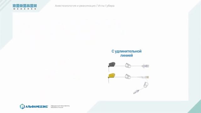 Иглы Губера MEDEREN смотреть онлайн