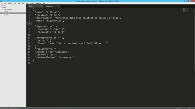 Write a Node Command Line Application смотреть онлайн