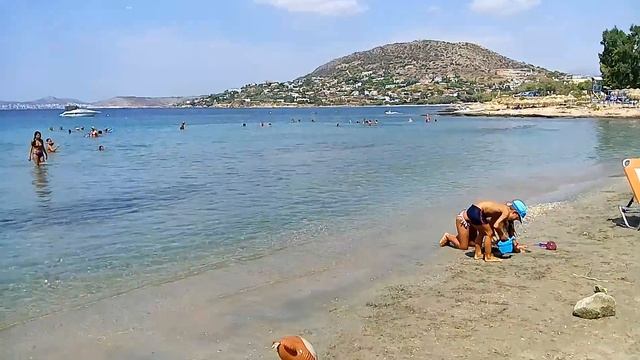 31.08.2016 пляж Лагониси, догонялки смотреть онлайн