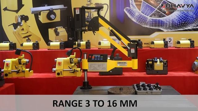 Electric Tapping Machine (Model - DS 16 Universal) - Bhavya Machine Tools смотреть онлайн