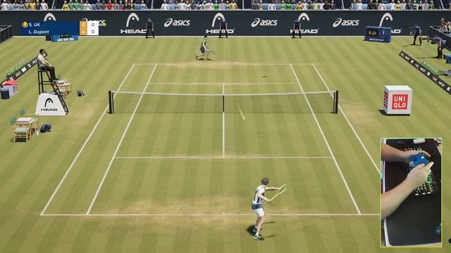 Tutorial + FIRST Competitive Match Matchpoint Tennis Championships смотреть онлайн