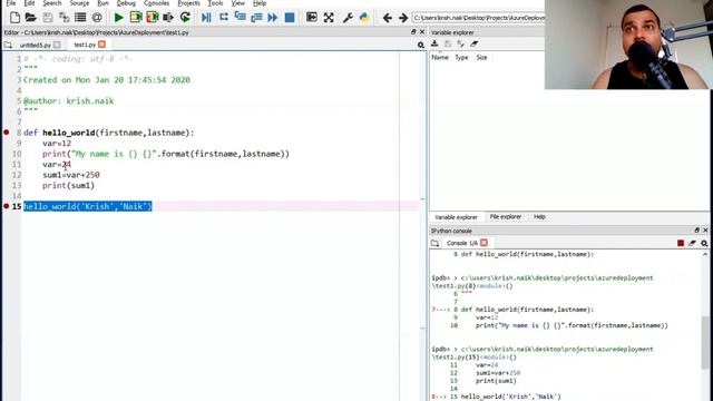 How To Debug Python Code In Spyder IDE смотреть онлайн