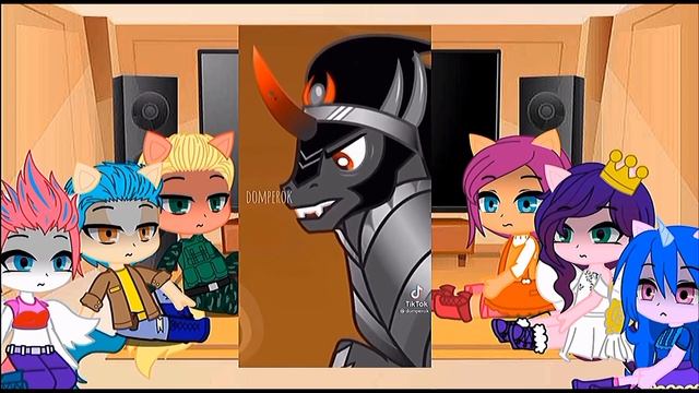 Past MLP G5 react to the Villains of Equestria || Part 4/??? || PumpyCat смотреть онлайн