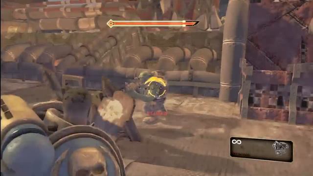 Warhammer 40,000 Space Marine Gameplay Part 1 смотреть онлайн