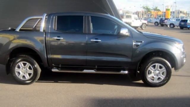 2014 Ford Ranger PX XLT Double Cab Grey 6 Speed Manual Utility смотреть онлайн