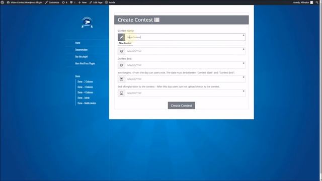 Tutorial - Create a Contest - Video Contest WordPress Plugin смотреть онлайн