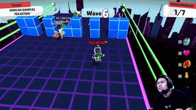 BEGADANG PUSH TOP 1% EVENT ENDLESS BLOCK DASH DEMI SKIN GRATIS BLOCK DASHER - Stumble Guys смотреть онлайн