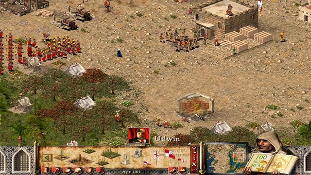 1. The Arrival - Slaves Only! - Stronghold Crusader смотреть онлайн