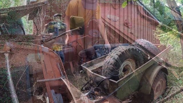 |WILL IT RUN? | 1962 Willys CJ5 Jeep Revival | From Abandoned to Driver | PT1 смотреть онлайн