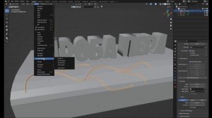 Как создавать плющ или виноградную лозу в Blender