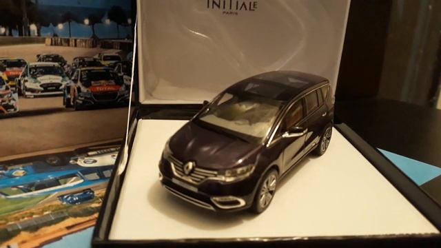 1:43 collection car DIORAMA RENAULT ESPACE 2019 смотреть онлайн