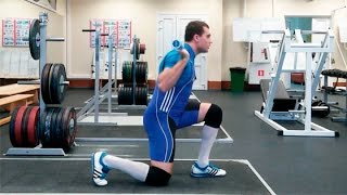 Гибридное упражнение: приседания + наклоны + выпады смотреть онлайн