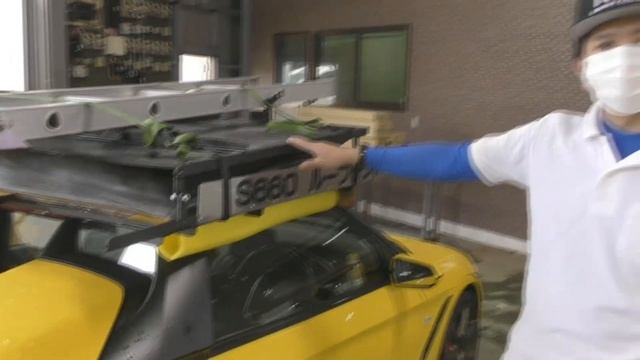 【ソロキャンプ】　HONDA　S660　TypeR仕様　オリジナルパーツご紹介！！ смотреть онлайн