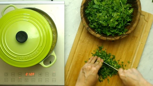 Watercress Soup - How To Cook Watercress - Watercress Recipe - Soup With Greens