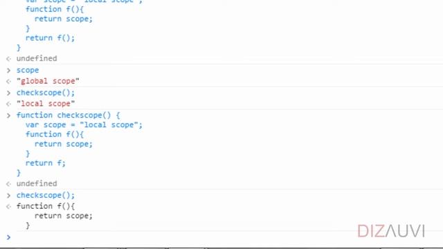 Javascript tutorial :: Functional Programming:: Closures (41/65) смотреть онлайн