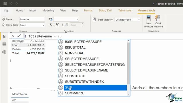 Power BI DAX: How to Calculate Total Revenue смотреть онлайн