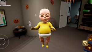 Тот самый ЖУТКИЙ МАЛЫШ на АНДРОИД. Малыш в желтом прохождение мультик игры.