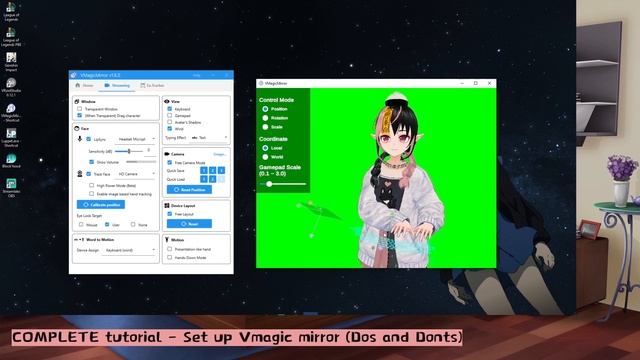 VMagic Mirror COMPLETE GUIDE. Free Vtuber App requires NO WEBCAM!【Moe_Bun】 смотреть онлайн