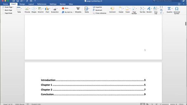 Change Page Numbering in Word on a Mac смотреть онлайн